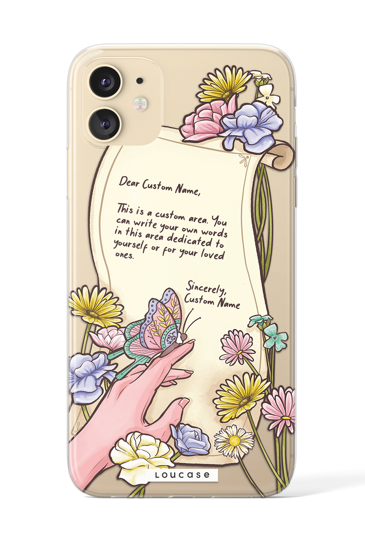 Embrace - KLEARLUX™ Special Edition Mariposa Collection Phone Case | LOUCASE