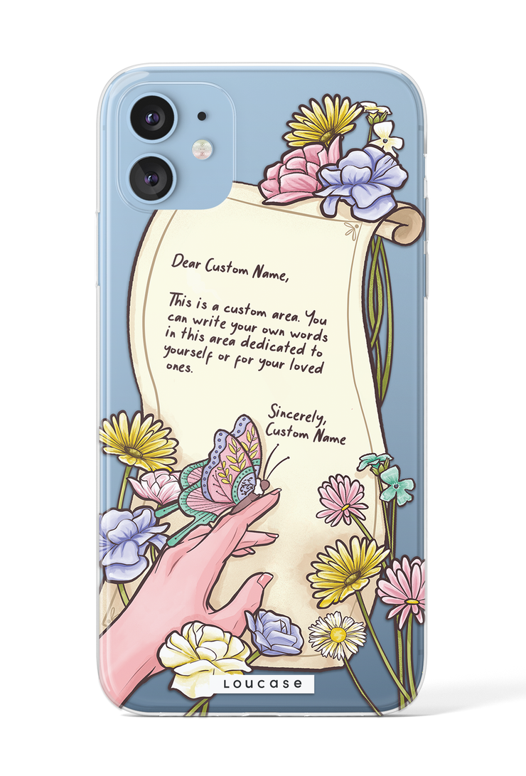 Embrace - KLEARLUX™ Special Edition Mariposa Collection Phone Case | LOUCASE