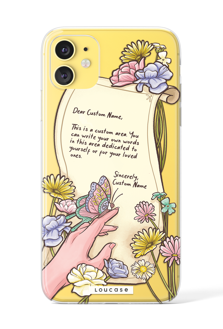 Embrace - KLEARLUX™ Special Edition Mariposa Collection Phone Case | LOUCASE