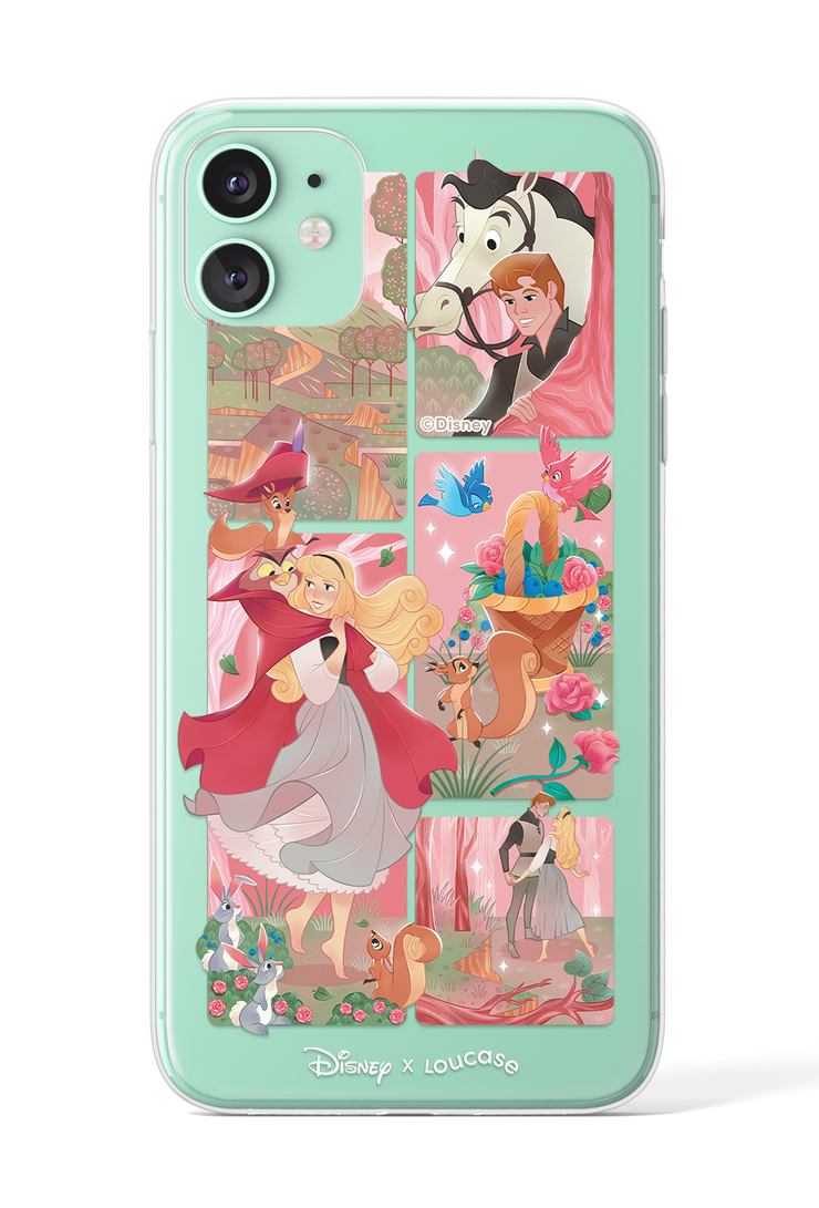 Faraway Forest - KLEARLUX™ Disney x Loucase Sleeping Beauty Collection Phone Case | LOUCASE