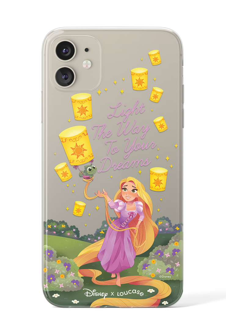 Floating Lights - KLEARLUX™ Disney x Loucase Tangled Collection Phone Case | LOUCASE