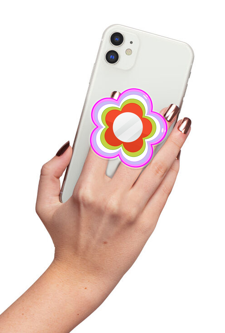 Flower Power  - GRIPUP™ Special Edition Roller Collection Phone Grip | LOUCASE