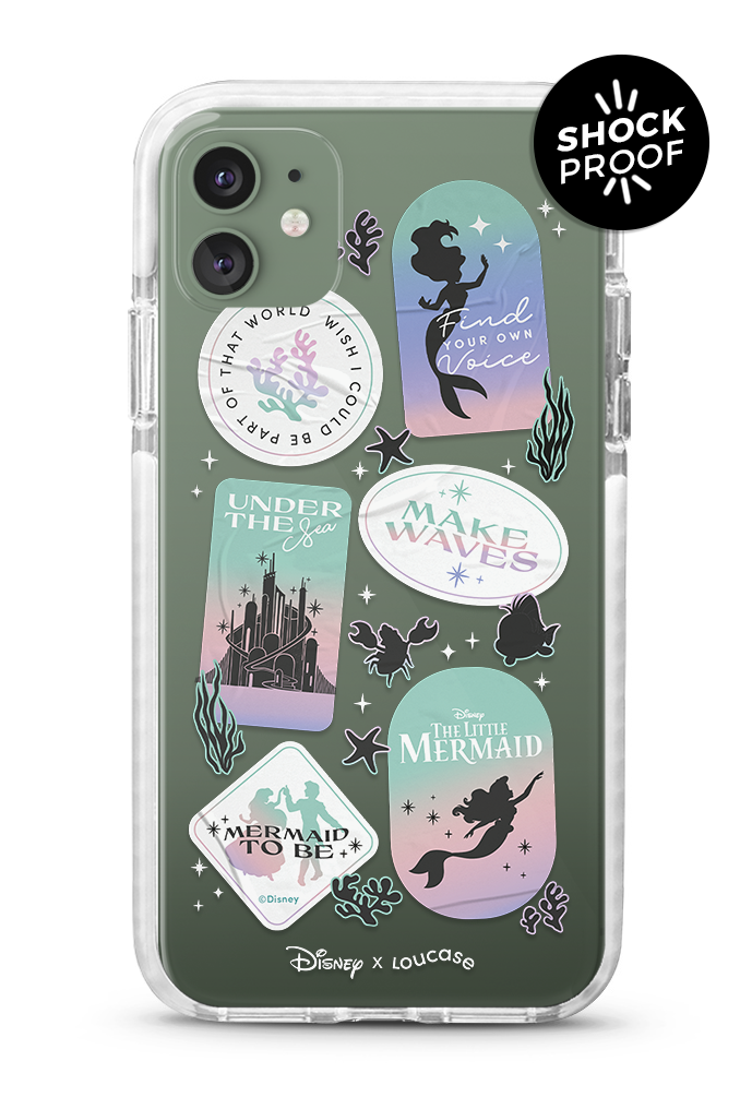 Follow You Voice - PROTECH™ Disney x Loucase The Little Mermaid Collection Phone Case | LOUCASE