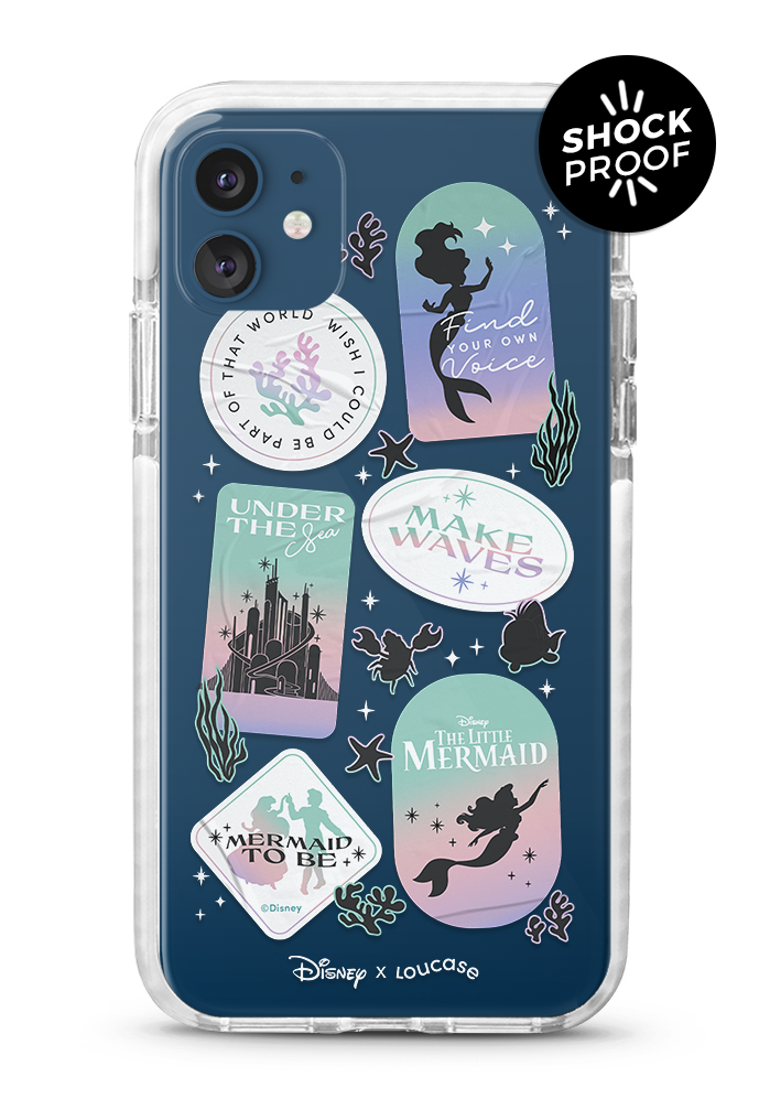 Follow You Voice - PROTECH™ Disney x Loucase The Little Mermaid Collection Phone Case | LOUCASE