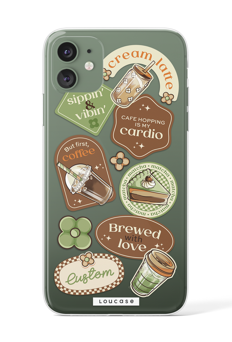 Freshly Brewed - KLEARLUX™ Special Edition Café Soireé Collection Phone Case | LOUCASE