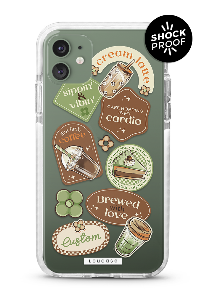 Freshly Brewed - PROTECH™ Special Edition Café Soireé Collection Phone Case | LOUCASE