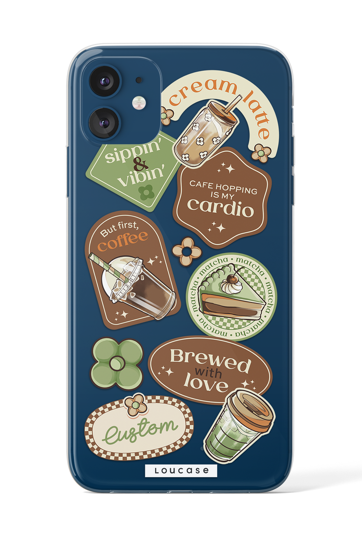 Freshly Brewed - KLEARLUX™ Special Edition Café Soireé Collection Phone Case | LOUCASE