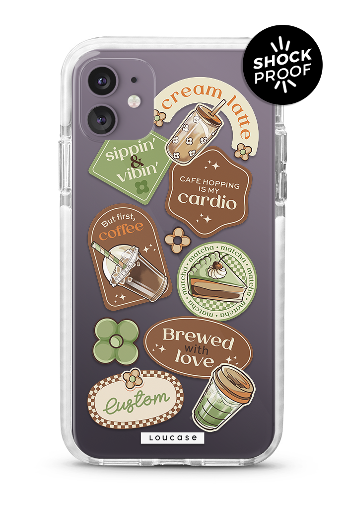 Freshly Brewed - PROTECH™ Special Edition Café Soireé Collection Phone Case | LOUCASE