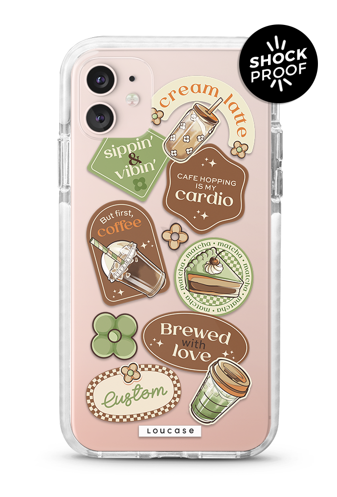 Freshly Brewed - PROTECH™ Special Edition Café Soireé Collection Phone Case | LOUCASE