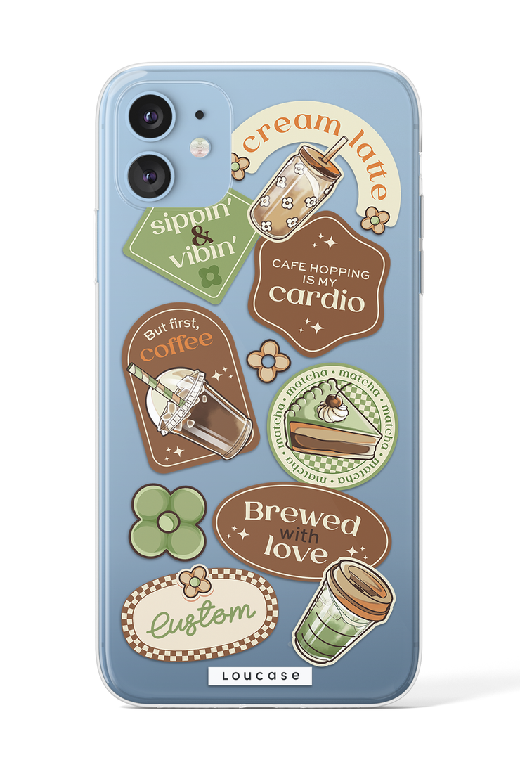 Freshly Brewed - KLEARLUX™ Special Edition Café Soireé Collection Phone Case | LOUCASE