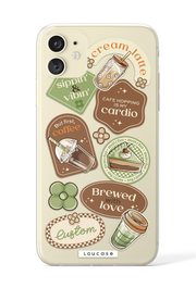 Freshly Brewed - KLEARLUX™ Special Edition Café Soireé Collection Phone Case | LOUCASE