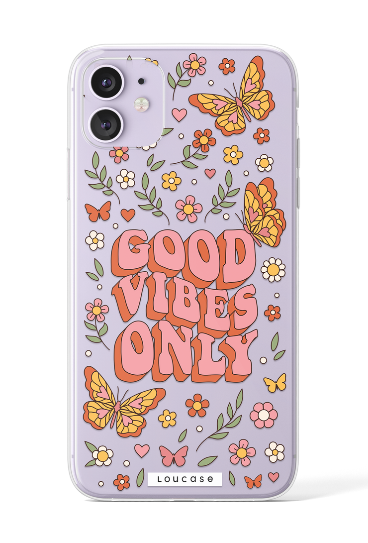 Good Vibes KLEARLUX™ Phone Case | LOUCASE