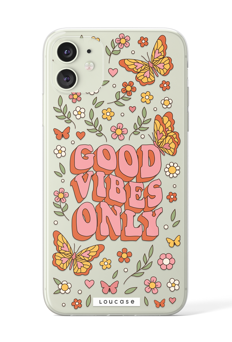 Good Vibes KLEARLUX™ Phone Case | LOUCASE