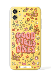 Good Vibes KLEARLUX™ Phone Case | LOUCASE