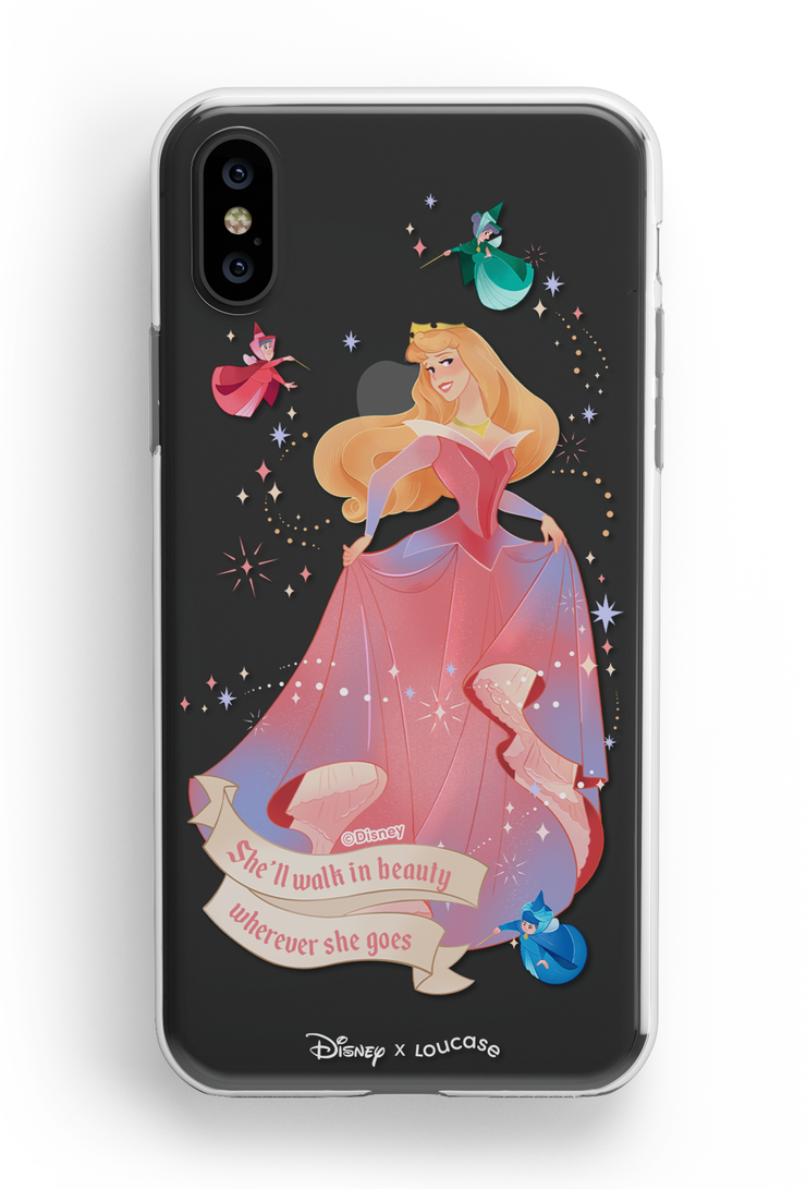 Graceful Princess - KLEARLUX™ Disney x Loucase Sleeping Beauty Collection Phone Case | LOUCASE