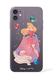 Graceful Princess - KLEARLUX™ Disney x Loucase Sleeping Beauty Collection Phone Case | LOUCASE