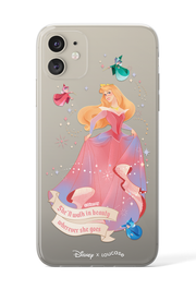 Graceful Princess - KLEARLUX™ Disney x Loucase Sleeping Beauty Collection Phone Case | LOUCASE