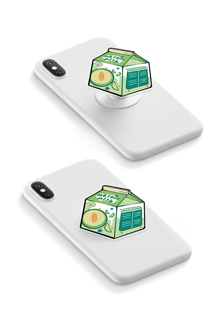 Melon Milk - GRIPUP™ Special Edition Sunday Market Collection Phone Grip | LOUCASE