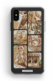 Hazel Latte - KLEARLUX™ Special Edition Café Soireé Collection Phone Case | LOUCASE