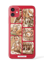 Hazel Latte - KLEARLUX™ Special Edition Café Soireé Collection Phone Case | LOUCASE