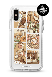 Hazel Latte - PROTECH™ Special Edition Café Soireé Collection Phone Case | LOUCASE