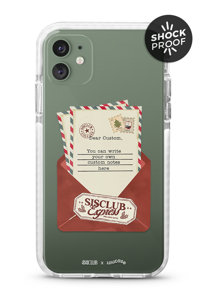 Holiday Note - PROTECH™ Limited Edition Sis Club x Loucase Phone Case | LOUCASE