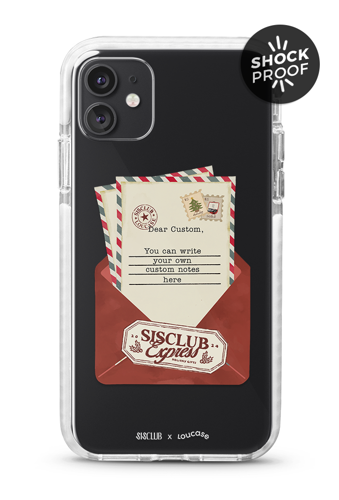 Holiday Note - PROTECH™ Limited Edition Sis Club x Loucase Phone Case | LOUCASE