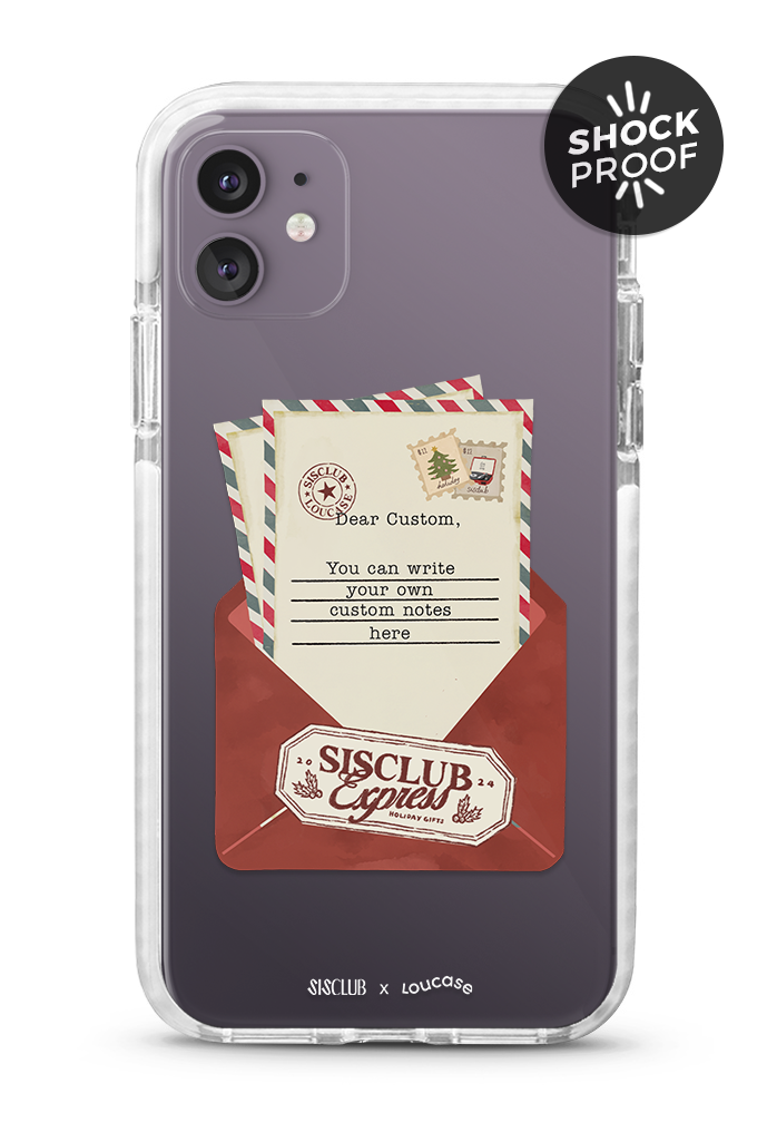 Holiday Note - PROTECH™ Limited Edition Sis Club x Loucase Phone Case | LOUCASE