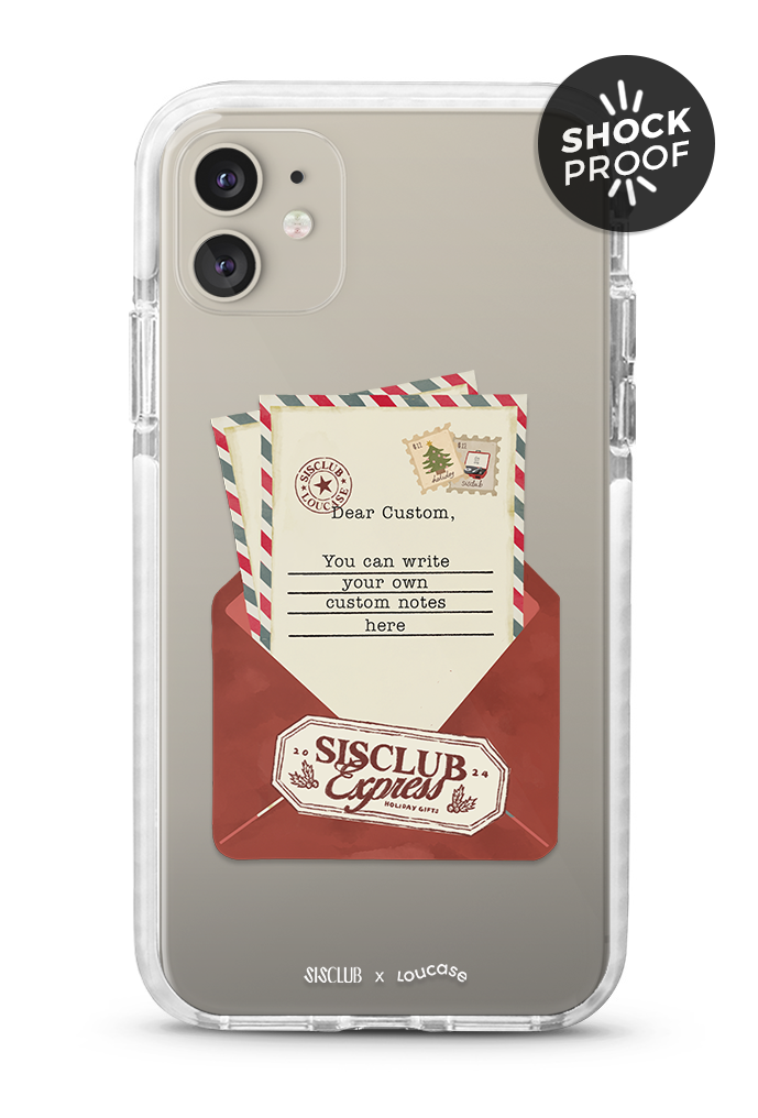 Holiday Note - PROTECH™ Limited Edition Sis Club x Loucase Phone Case | LOUCASE