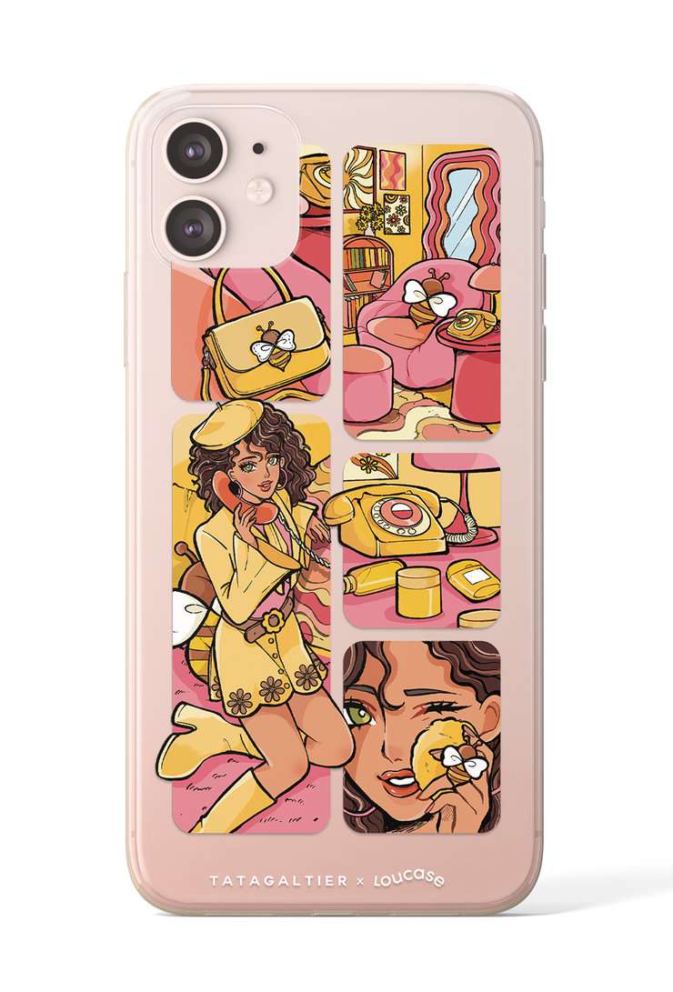 Honey Bee - KLEARLUX™ Limited Edition Tatagaltier x Loucase Phone Case | LOUCASE