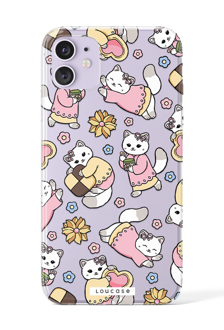 Kitten Kueh KLEARLUX™ Phone Case | LOUCASE