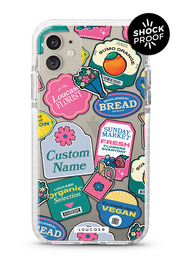 Label It - PROTECH™ Special Edition Sunday Market Collection Phone Case | LOUCASE