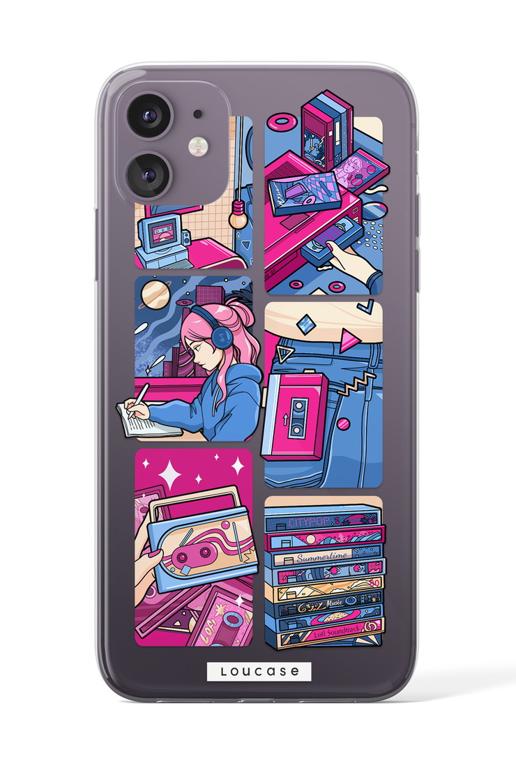 Lofi Lounge - KLEARLUX™ Special Edition Playlist Collection Phone Case | LOUCASE