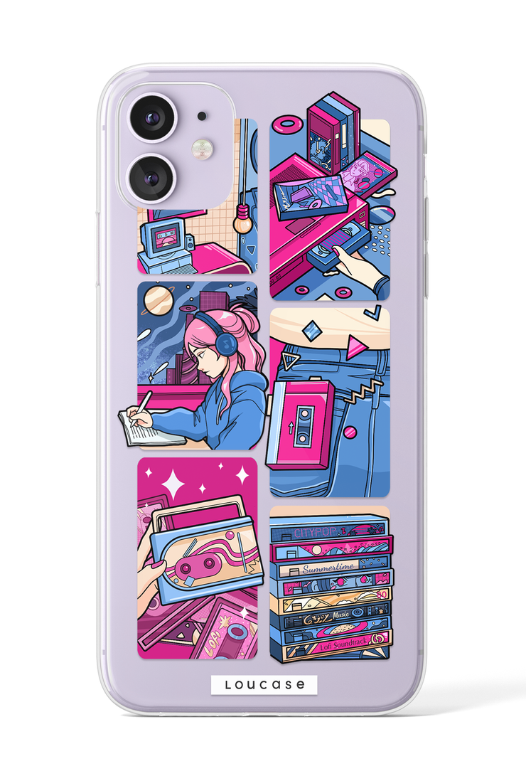 Lofi Lounge - KLEARLUX™ Special Edition Playlist Collection Phone Case | LOUCASE