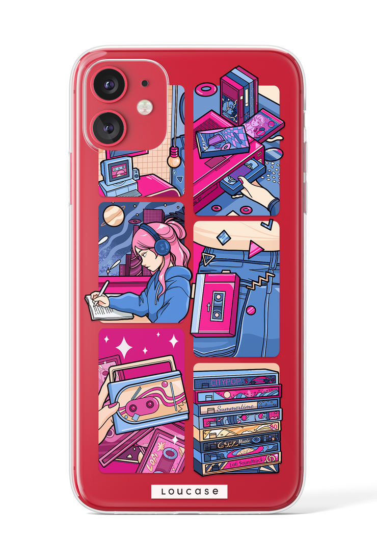 Lofi Lounge - KLEARLUX™ Special Edition Playlist Collection Phone Case | LOUCASE