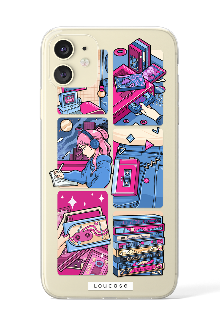 Lofi Lounge - KLEARLUX™ Special Edition Playlist Collection Phone Case | LOUCASE