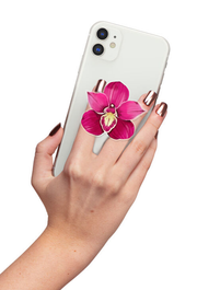 Magenta Orchid - GRIPUP™ Special Edition Orkedia Collection Phone Grip | LOUCASE