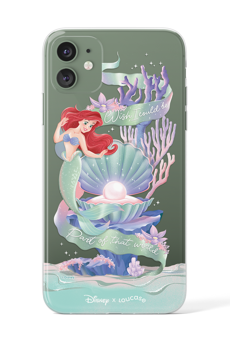 Part Of Your World - KLEARLUX™ Disney x Loucase The Little Mermaid Collection Phone Case | LOUCASE