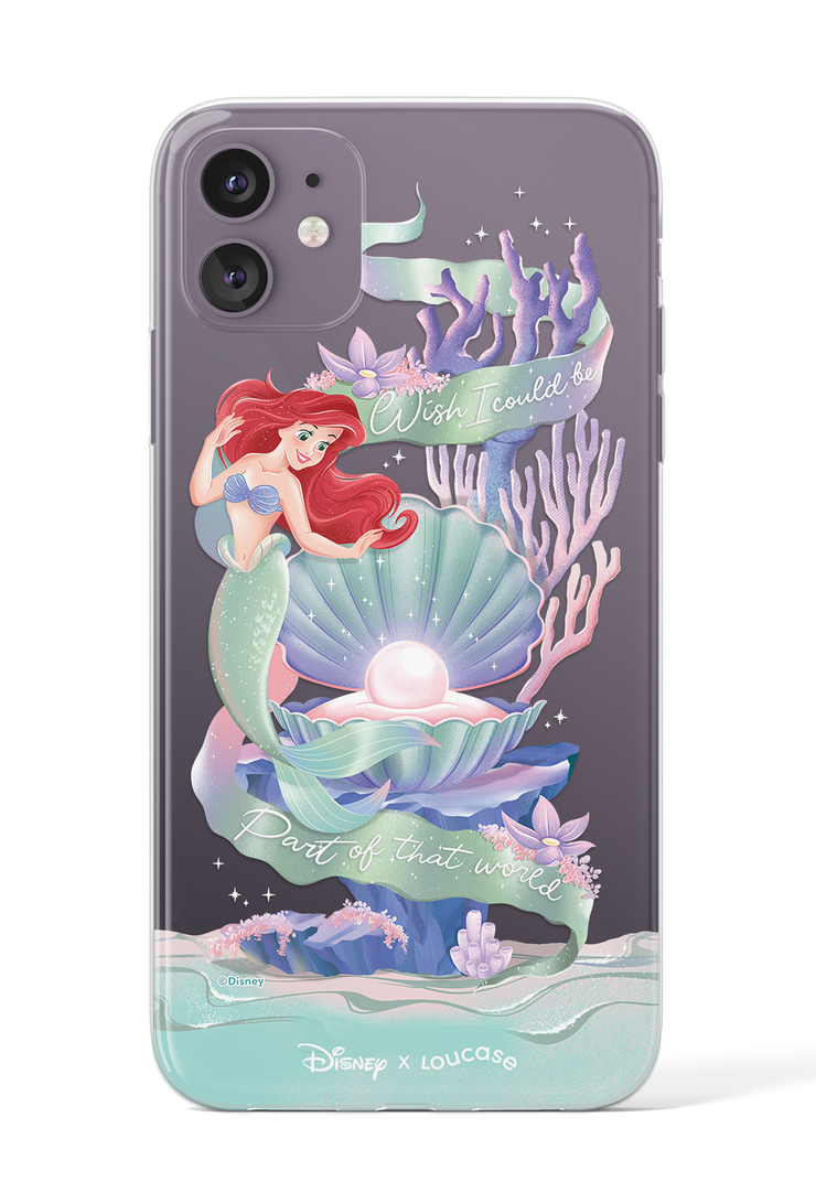 Part Of Your World - KLEARLUX™ Disney x Loucase The Little Mermaid Collection Phone Case | LOUCASE