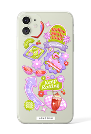 Pastel Spin - KLEARLUX™ Special Edition Roller Collection Phone Case | LOUCASE