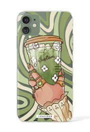 Perfect Matcha - KLEARLUX™ Special Edition Café Soireé Collection Phone Case | LOUCASE