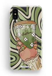 Perfect Matcha - KLEARLUX™ Special Edition Café Soireé Collection Phone Case | LOUCASE