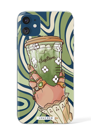 Perfect Matcha - KLEARLUX™ Special Edition Café Soireé Collection Phone Case | LOUCASE