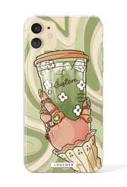 Perfect Matcha - KLEARLUX™ Special Edition Café Soireé Collection Phone Case | LOUCASE