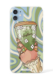 Perfect Matcha - KLEARLUX™ Special Edition Café Soireé Collection Phone Case | LOUCASE