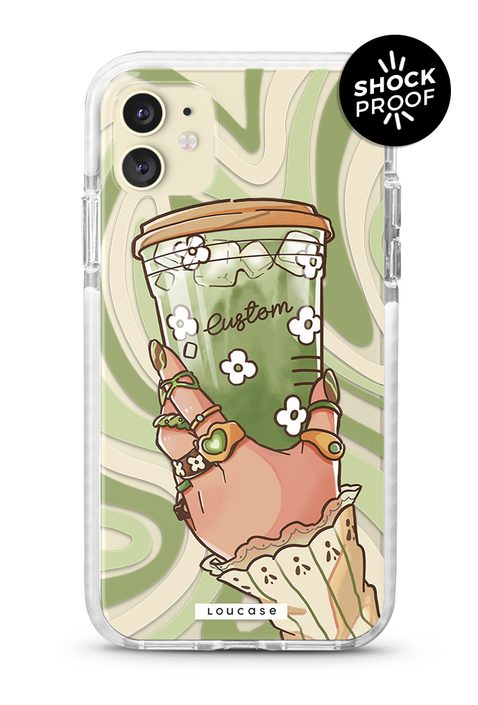 Perfect Matcha - PROTECH™ Special Edition Café Soireé Collection Phone Case | LOUCASE