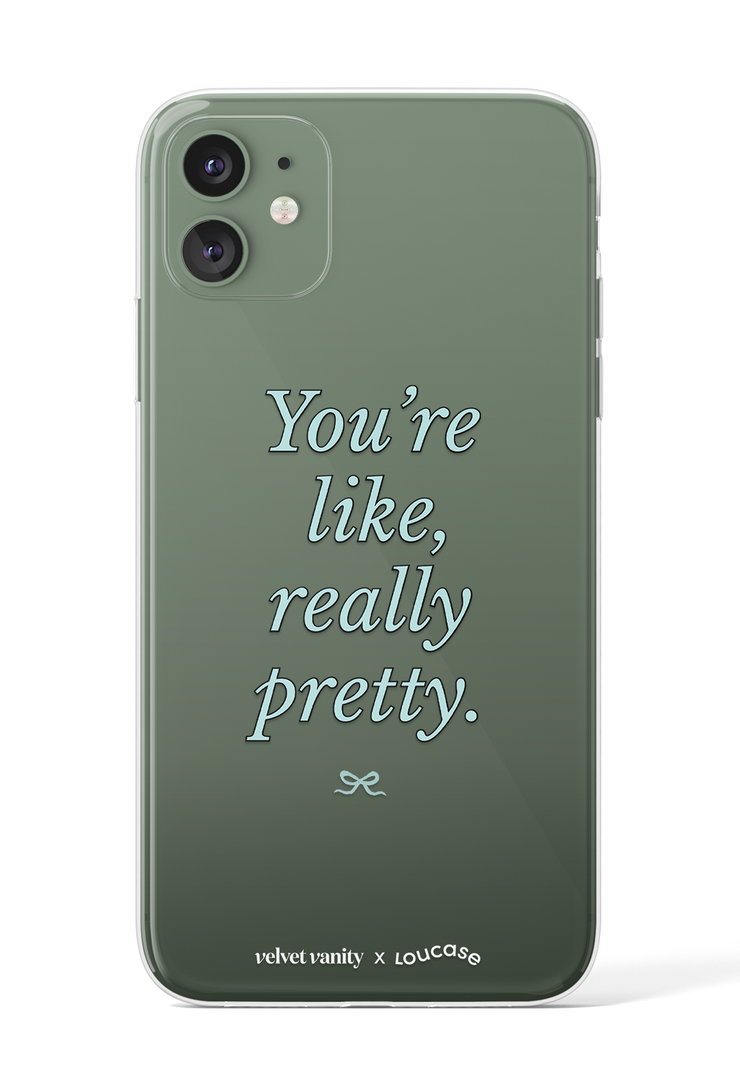 Really Pretty - KLEARLUX™ Limited Edition Velvet Vanity x Loucase Phone Case | LOUCASE