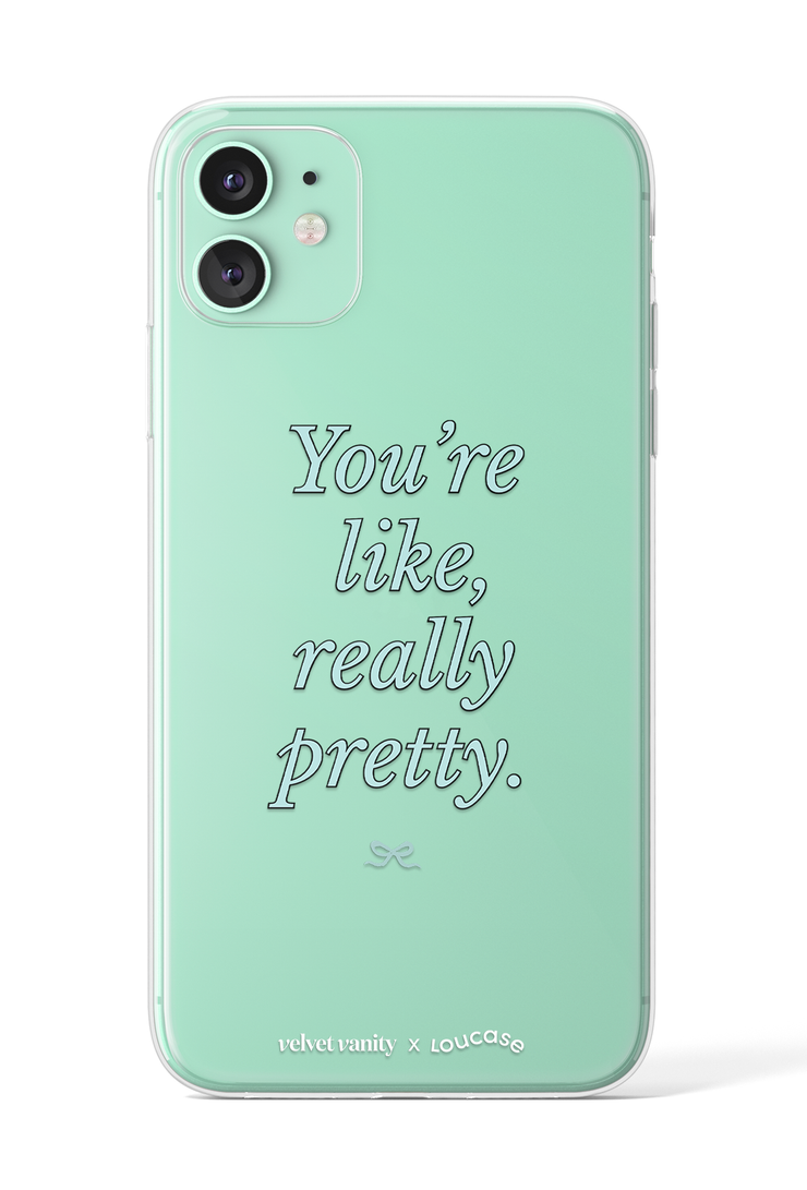 Really Pretty - KLEARLUX™ Limited Edition Velvet Vanity x Loucase Phone Case | LOUCASE