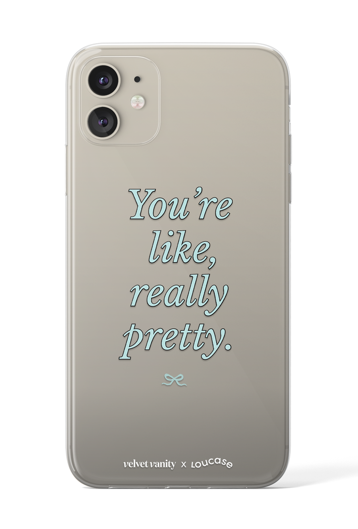 Really Pretty - KLEARLUX™ Limited Edition Velvet Vanity x Loucase Phone Case | LOUCASE