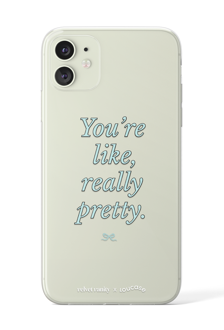 Really Pretty - KLEARLUX™ Limited Edition Velvet Vanity x Loucase Phone Case | LOUCASE